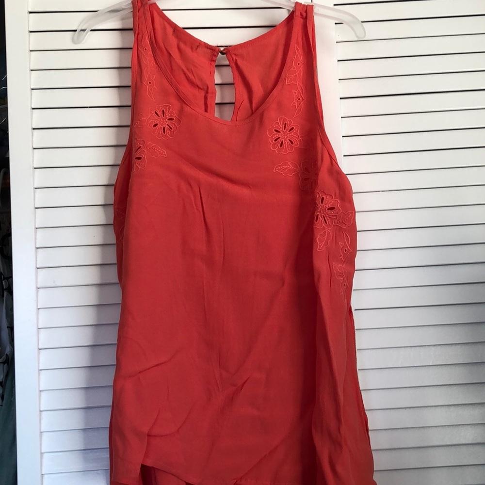 Rayon tank blouse
